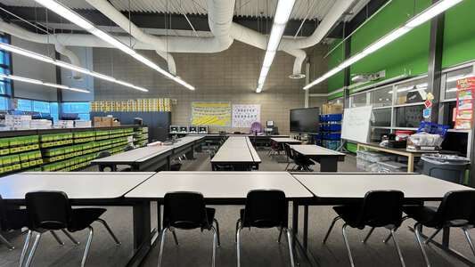 Cortez Math & Science Magnet Library in Pomona