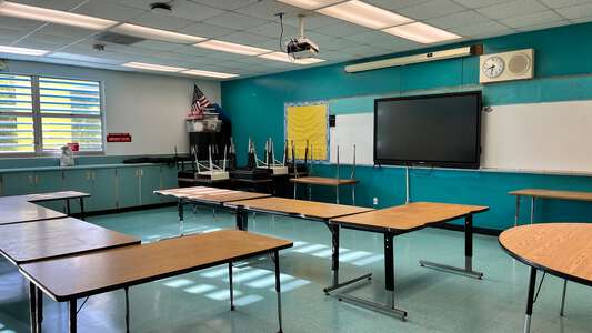 Miami Beach South Pointe Elementary School Classroom Standard in Miami Beach
