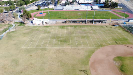 La Quinta High School Field - JV Baseball / Practice in La Quinta