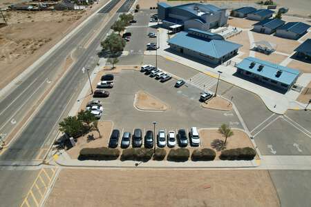 Hacienda Elementary School Parking Lot - Staff in California City