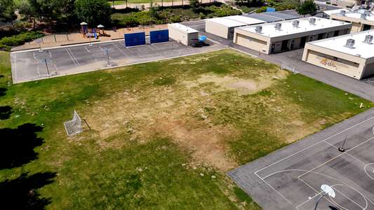 Cottonwood School (K-8) Field - Practice in Aguanga