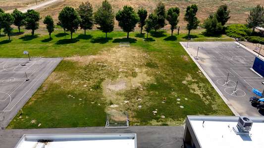 Cottonwood School (K-8) Field - Practice in Aguanga