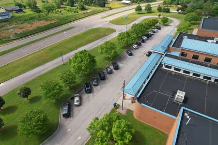 Amherst Elementary School Parking Lot - Front in Knoxville