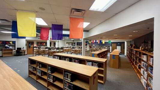 Smith Elementary School Library in Mesquite