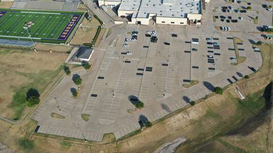 Granbury High School Parking Lot - Stadium in Granbury 2