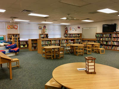 George W. Carver Early Education Center Library in Lockhart