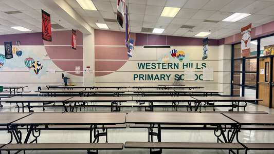 Western Hills Primary School Cafeteria in Fort Worth