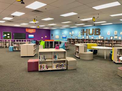 Lied STEM Academy Library in Las Vegas