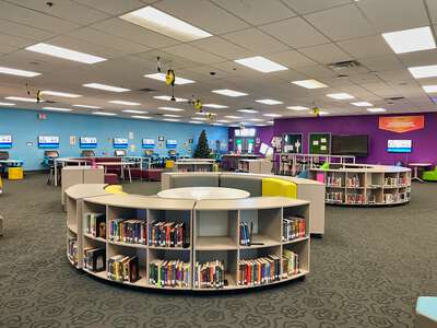 Lied STEM Academy Library in Las Vegas