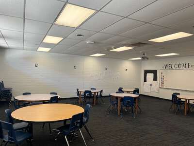 Global Academy Room 109 - Classroom (Round Tables) in Gilbert 2