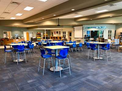 Myers Middle School Library in Savannah