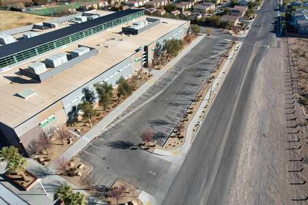 Desert Oasis High School Parking Lot - Main in Las Vegas 2
