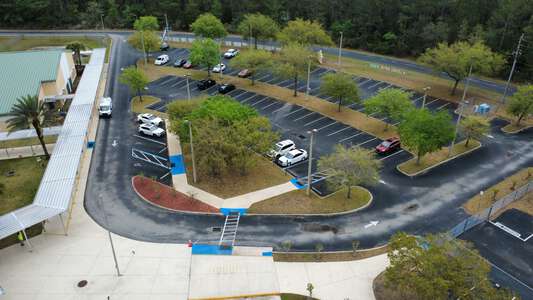 Hickory Creek Elementary School Parking Lot in St. Johns 2