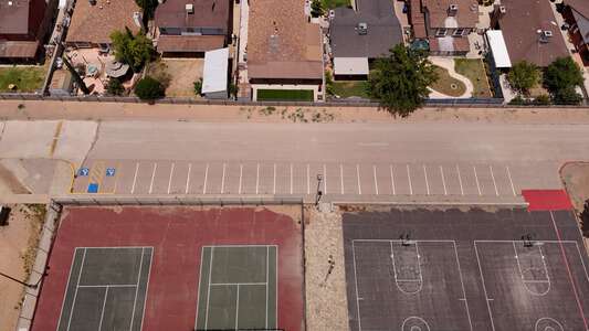 William D. Slider Middle School Parking Lot - Courts in El Paso 2