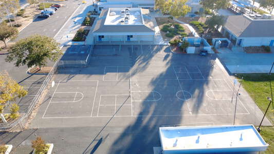 Harvest Valley Elementary School Outdoor Basketball Courts 2 in Menifee