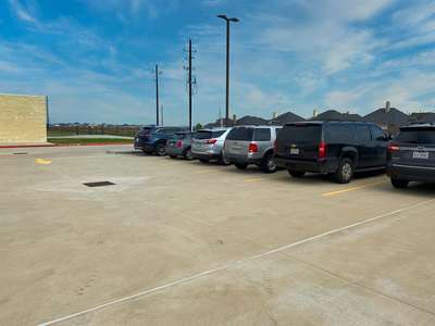 Lindsey Elementary School Parking Lot - Rear in Katy