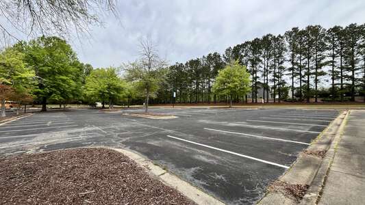 East Clayton Elementary School Parking Lot - Front in Clayton