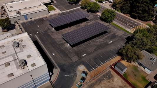 El Portal Middle School Parking Lot - Side in Escalon 2