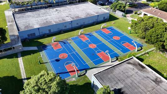 Eugenia B. Thomas K-8 Center Outdoor Basketball Courts 2 in Doral