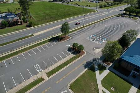 Smithfield-Selma High School Parking Lot - Visitor in Smithfield