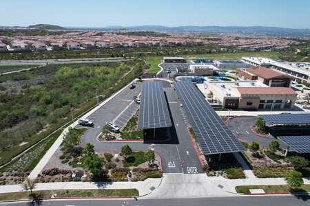 Loma Ridge Elementary School Parking Lot - Side in Irvine