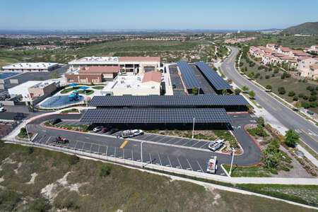 Loma Ridge Elementary School Parking Lot - Side in Irvine