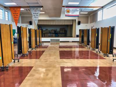 John Bidwell Elementary School Cafeteria in Sacramento