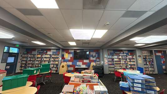 Columbia Elementary School Library in Perris 2