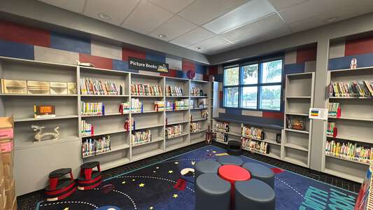 Columbia Elementary School Library in Perris 3