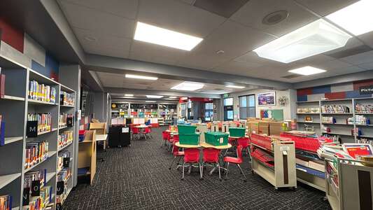 Columbia Elementary School Library in Perris 4