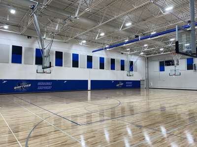 Gallatin High School Blue Gym (North) in Bozeman