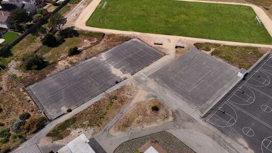 Los Arboles Middle School Blacktop / Basketball Courts in Marina