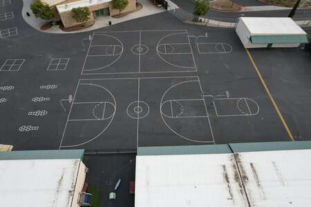 Joli Ann Leichtag Elementary School Outdoor Basketball Courts in Vista 3