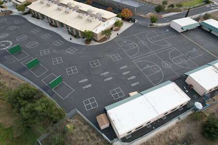 Joli Ann Leichtag Elementary School Outdoor Basketball Courts in Vista 4