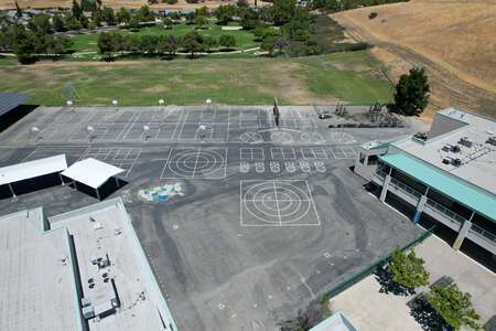 Carmen Dragon Elementary School Blacktop in Antioch 2