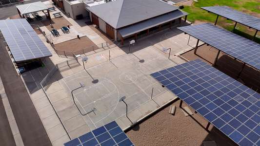 Whittier Elementary School Outdoor Basketball Courts in Phoenix 3