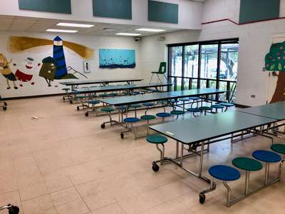 Marshpoint Elementary School Multi-Purpose Room in Savannah