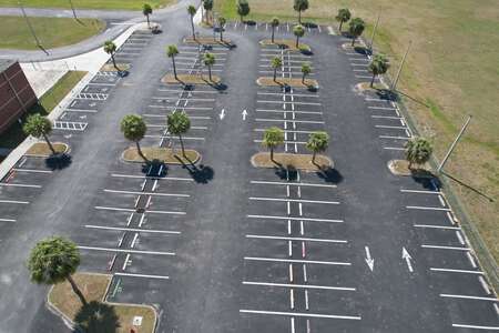 Paul Laurence Dunbar Middle School Parking Lot in Fort Myers