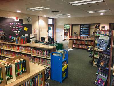 Manuel F Hernandez Elementary School Library in Visalia
