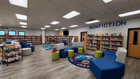 Berkeley Elementary School Media Center in Moncks Corner