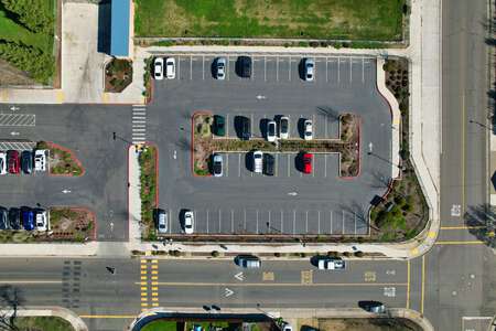 Charles Mack Elementary School Parking Lot - Side in Sacramento