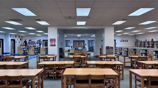 Goose Creek Elementary School Media Center in Goose Creek