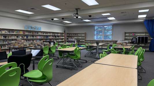 Watergrass Elementary School Library in Wesley Chapel