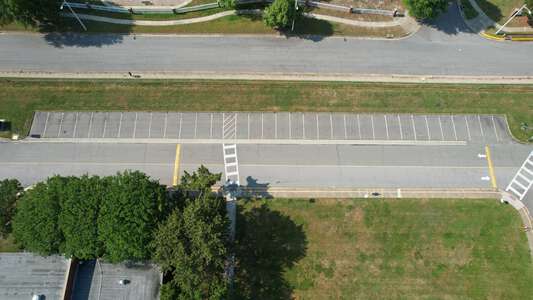 White Oaks Elementary School Parking Lot - Side in Virginia Beach 1
