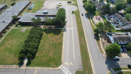 White Oaks Elementary School Parking Lot - Side in Virginia Beach 2