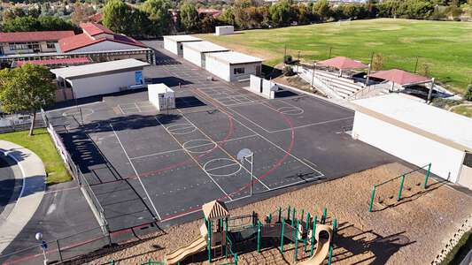 Newport Coast Elementary School (K-6) Outdoor Basketball Courts in Newport Coast