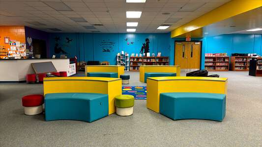 Julington Creek Elementary School Library in St. Johns 2