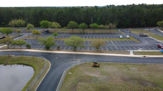 Switzerland Point Middle School Parking Lot - Back in St. Johns