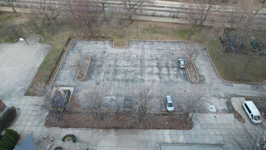 Drake - John B Drake Elementary School Parking Lot in Chicago 2