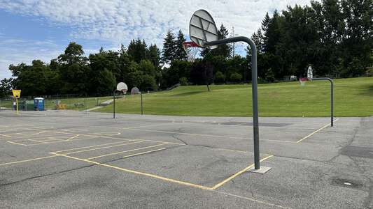 Moran Prairie Elementary School Outdoor Basketball Courts in Spokane